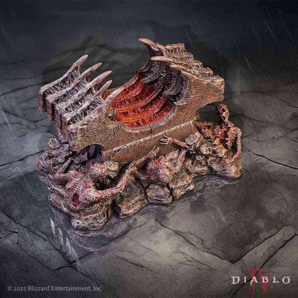 Nemesis Now Diablo - Helltide Chest Dekorative Schachtel - Mehrfarben